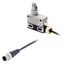 Limit switch, slim sealed, screw terminal, micro load, long roller lev thumbnail 2