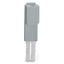 Test plug adapter 5 mm wide for test plug (2.3 mm Ø) gray thumbnail 2