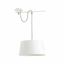 FUSTA WHITE PENDANT LAMP 1 X E27 20W thumbnail 1