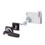Door coupling rotary handle, black, +key lock, size 4 thumbnail 4