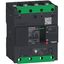 circuit breaker ComPact NSXm N (50 kA at 415 VAC), 4P 4d, 80 A rating TMD trip unit, compression lugs and busbar connectors thumbnail 3