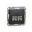 Double DATA Outlet CAT 6A STP, Sedna Design & Elements, RJ45, Anthracite thumbnail 3