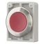 Illuminated pushbutton actuator, RMQ-Titan, flat, maintained, red, blank, Front ring stainless steel thumbnail 6