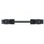 pre-assembled interconnecting cable Eca Socket/plug black thumbnail 3