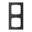 1723-885K Cover Frame 3gang(s) black matt - future linear thumbnail 3