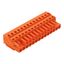 1-conductor female connector CAGE CLAMP® 2.5 mm² orange thumbnail 1