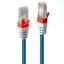 10m Cat.6A S/FTP LSZH Network Cable, Blue (Fluke Tested) RJ45, M/M, 500MHz, Copper, 26AWG thumbnail 1