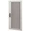 Transparent door (sheet metal), 3-point locking mechanism with clip-down handle, right-hinged, IP55, HxW=1030x570mm thumbnail 1