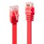 5m Cat.6 U/UTP Flat Network Cable, Red RJ45, M/M, 250MHz, copper, 32AWG thumbnail 1