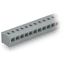 2-conductor PCB terminal block 0.75 mm² Pin spacing 5/5.08 mm gray thumbnail 1