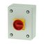 Main switch, P1, 40 A, surface mounting, 3 pole + N, Emergency switching off function, With red rotary handle and yellow locking ring, Lockable in the thumbnail 5