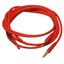 Test plug 2 mm Ø with 500 mm cable red thumbnail 1