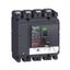 circuit breaker ComPact NSX160F, 36 KA at 415 VAC, TMD trip unit 160 A, 4 poles 3d thumbnail 4