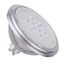 QPAR111 GU10, LED lamp silver 7W 3000K CRI90 40ø thumbnail 1