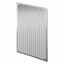 PERFORATED BACK-MOUNTING PLATE - IN GALVANISED STEEL - FOR BOARDS 405X650 thumbnail 2