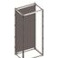 4/8RG4 Switchgear cabinet, Field width: 4, Rows: 12, 1913 mm x 1114 mm x 425 mm, Grounded (Class I), Maximum IP54 thumbnail 1