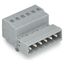 1-conductor male connector CAGE CLAMP® 2.5 mm² gray thumbnail 1