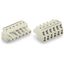 2-conductor female connector Push-in CAGE CLAMP® 2.5 mm² light gray thumbnail 5