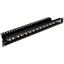 Patchpanel 19" empty for 24 modules (SFA)(SFB), 1U, RAL9005 thumbnail 2