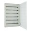 Complete surface-mounted flat distribution board, white, 33 SU per row, 6 rows, type C thumbnail 11