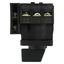 On-Off switch, P1, 40 A, flush mounting, 3 pole, 1 N/O, 1 N/C, with black thumb grip and front plate thumbnail 9