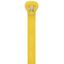 TY272M-4 CABLE TIE 120LB 9IN YELLOW NYLON thumbnail 1