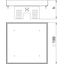 RKN2 UZD3 4VS20 Square cassette blank 200x200mm thumbnail 2