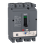 circuit breaker EasyPact CVS160F, 36 kA at 415 VAC, 150 A rating magnetic MA trip unit, 3P 3d thumbnail 4