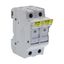 Fuse-holder, LV, 32 A, DC 1000 V, 10 x 38 mm, gPV, 2P, UL, IEC, indicating, DIN rail mount thumbnail 19