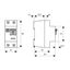 Residual current circuit breaker 40A, 2-p, 100mA,type A,6kA thumbnail 3