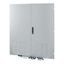 Section door, ventilated IP31, two wings, HxW = 1800 x 1200mm, grey thumbnail 3