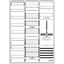 DA37HCM Meter board, Field width: 3, Rows: 77, 1100 mm x 800 mm x 215 mm, Isolated (Class II), IP31 thumbnail 17