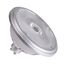 QPAR111 GU10, LED lamp silver 12,5W 3000K CRI90 60ø thumbnail 1