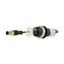 Key-operated actuator, RMQ compact solution, momentary, 2 N/O, Cable (black) with M12A plug, 4 pole, 1 m, 3 positions, MS1, Bezel: titanium thumbnail 15