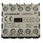 Micro Auxiliary Contactor 2NO+2NC, 3A, 24VAC thumbnail 1