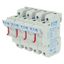 Fuse-holder, low voltage, 50 A, AC 690 V, 14 x 51 mm, 3P + neutral, IEC, with indicator thumbnail 23