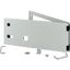 Opening metal front plate for drawer, closed IP55, H=225mm, grey thumbnail 4