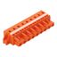 1-conductor female connector CAGE CLAMP® 2.5 mm² orange thumbnail 1