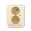 5583A-C02357 C Double socket outlet with earthing pins, shuttered, with turned upper cavity, with surge protection thumbnail 47