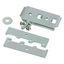 NH1 DIN-rail bracket for mounting on EN 50022 DIN-rails thumbnail 2
