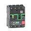 Circuit breaker, ComPacT NSXm 100B, 25kA/415VAC, 4 poles, MicroLogic 4.1 trip unit 50A, EverLink lugs thumbnail 3
