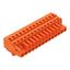 1-conductor female connector CAGE CLAMP® 2.5 mm² orange thumbnail 1