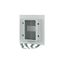 Front plate, NZM4, 3p, fixed, W=600mm, IP55, grey thumbnail 6