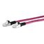 Patch cord Cat.6A AWG 26 5.0 m violet-black thumbnail 1