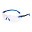 3M™ Solus™ 1000 Safety Glasses, Blue/Black Frame, Scotchgard™ Anti-Fog thumbnail 1