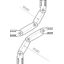 LGBV 114 VS FT Adjustable bend vertical, with VS rung 110x400 thumbnail 2