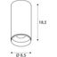 NUMINOS M CL 20W 2125lm 4000K 24ø 230V DALI LED white thumbnail 2