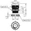 V-TEC PG42+ LGR Cable gland with locknut PG42 thumbnail 2