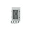 Front plate, NZM4, 3p, withdrawable, W=425mm, IP55, grey thumbnail 4