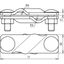 SV clamp St/tZn f. Rd 7-10/7-10mm - Rd 7-10/Fl 30mm-Fl 30/30mm thumbnail 2